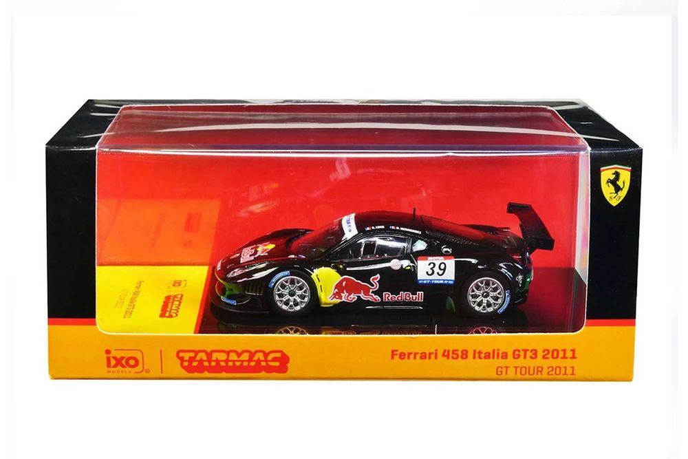 Tarmac Works Ferrari 458 Italia GT3 #39 Red Bull 1:64