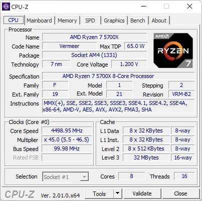 Процесор AMD Ryzen 7 5700X BOX на гар.