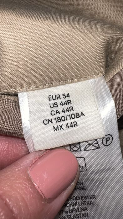 Marynarka i spodnie   męska 54 Beżowa H&m L Xl