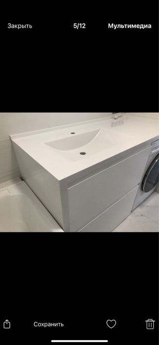 Продам столешницу из исскуственного камня , в ванную комнату