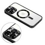 Case Etui Iphone 13/14/15 Plus Pro Max Magsafe Magnetyczne Czarne