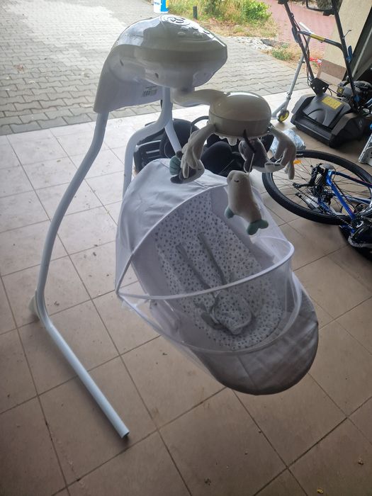 Bujaczek, leżaczek, huśtawka