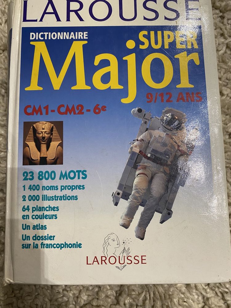 Французький словник larousse dictionnaire super major