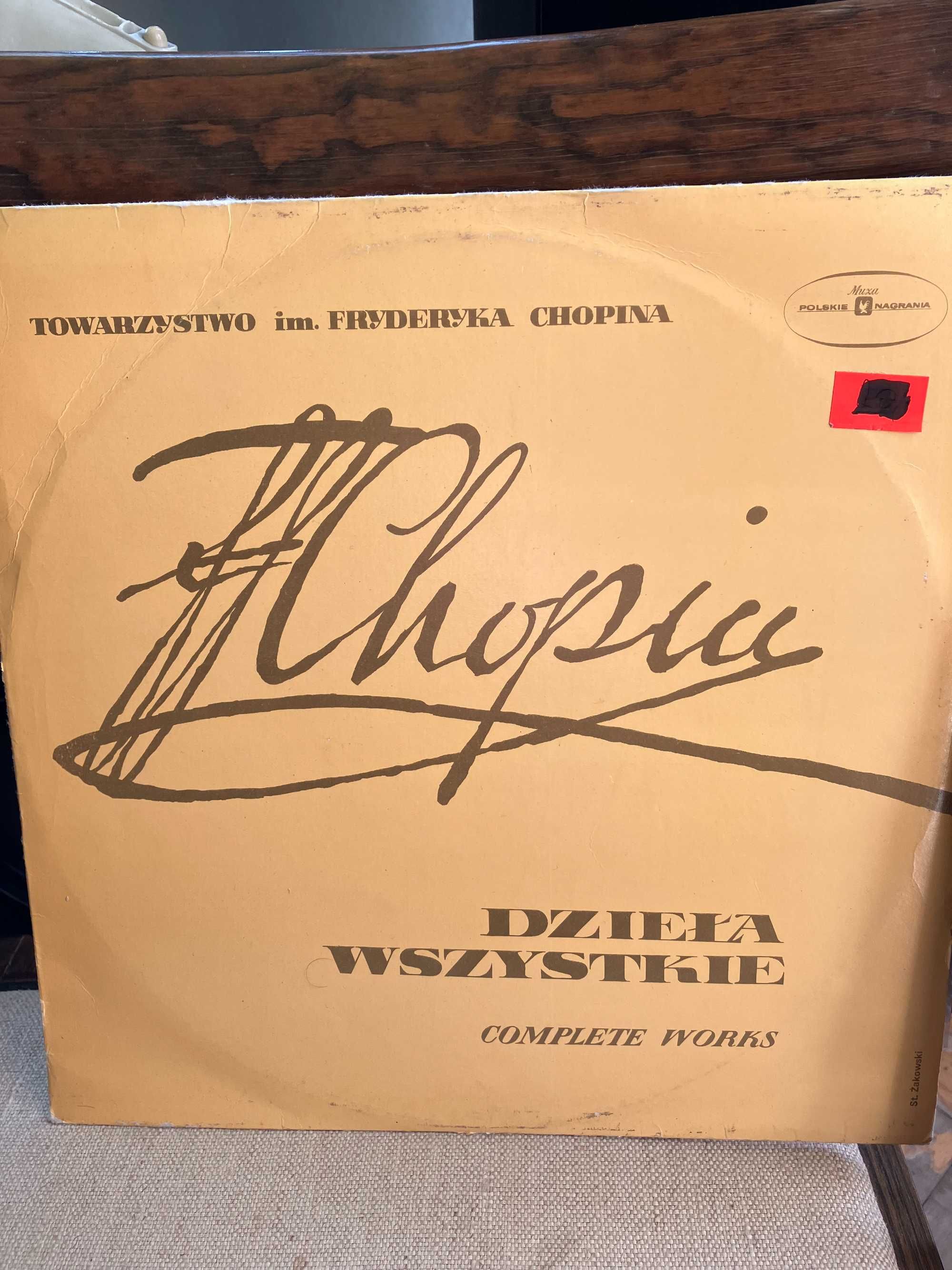 Winyl Fryderyk Chopin  " Complete Works - Walce "  mint