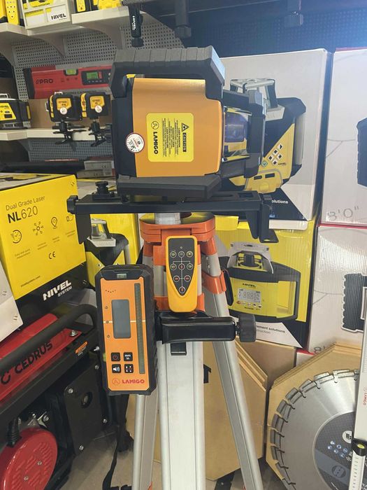Niwelator Rotacyjny LAMIGO SPIN 320 Laser Nivel Topcon PL Spadki PRO