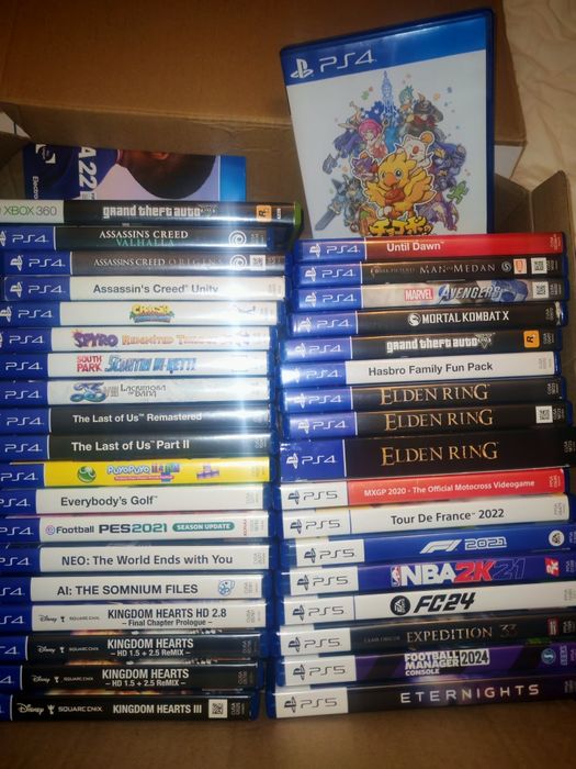 Jogos PlayStation 4/5 e nintendo switch