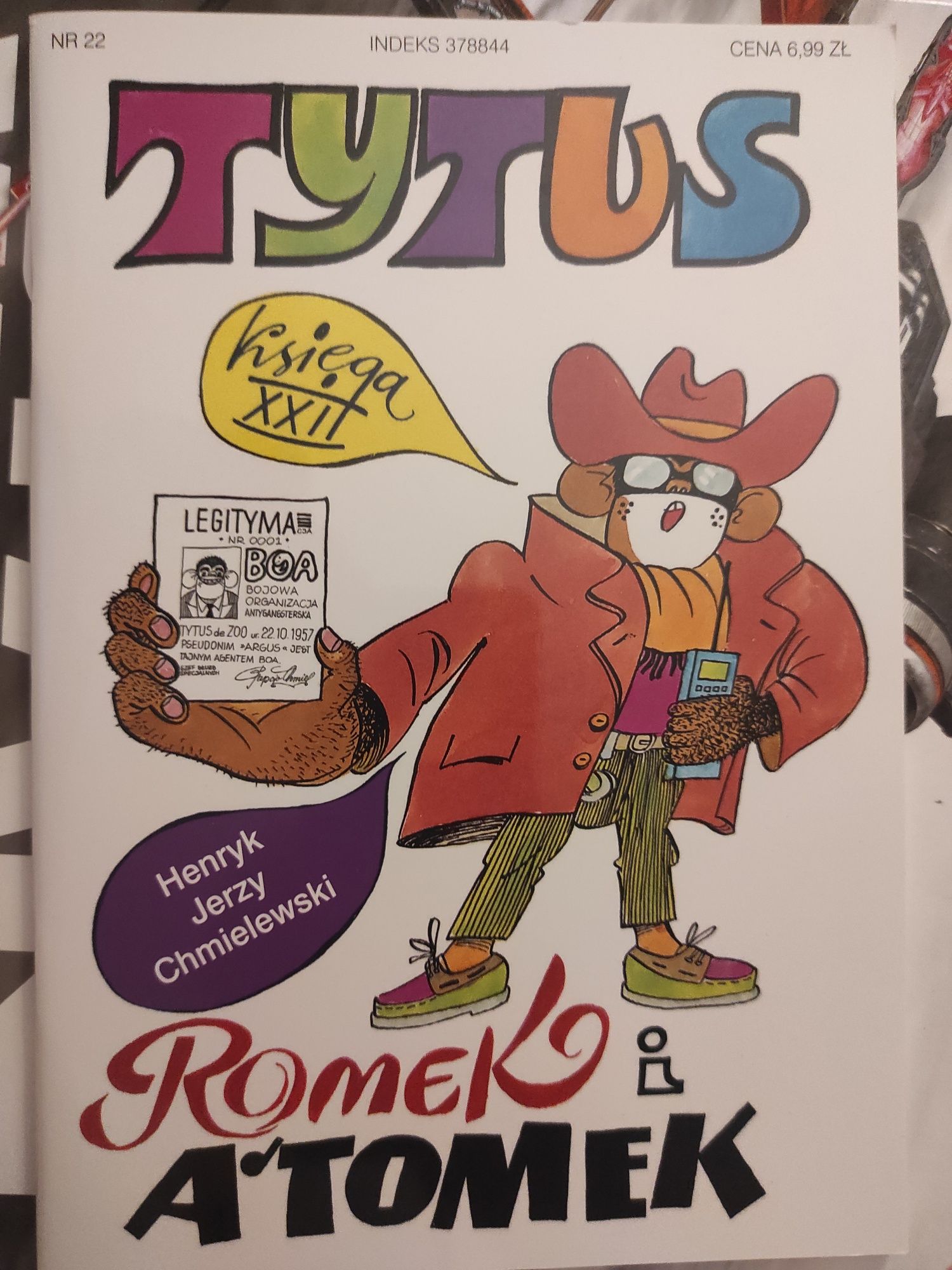 Komiksy "Tytus, Romek i A'Tomek"