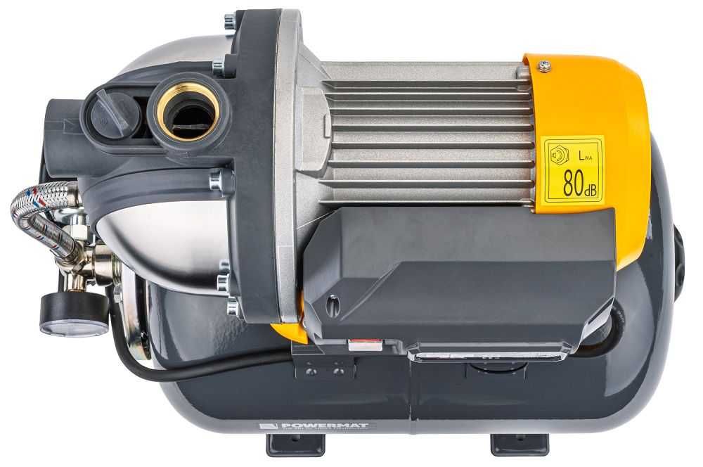 POWERMAT Pompa Hydroforowa Hydrofor Zbiornik 24l 900w 6500l/h PM1354