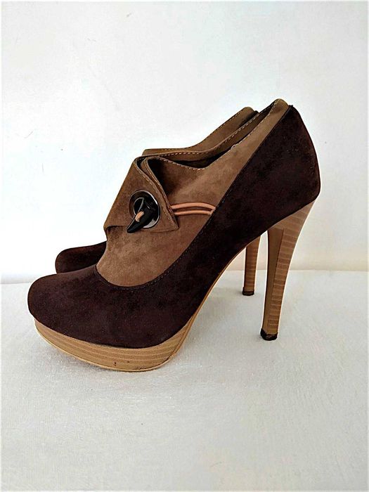 Женские ботинки боты ботильоны на каблуке Desire Unique, 37 размер