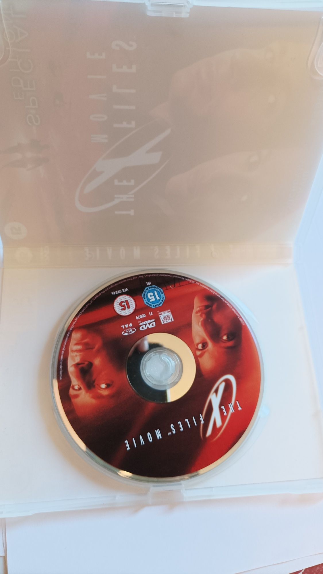 The X Files Z Archiwum X Fight The Future DVD