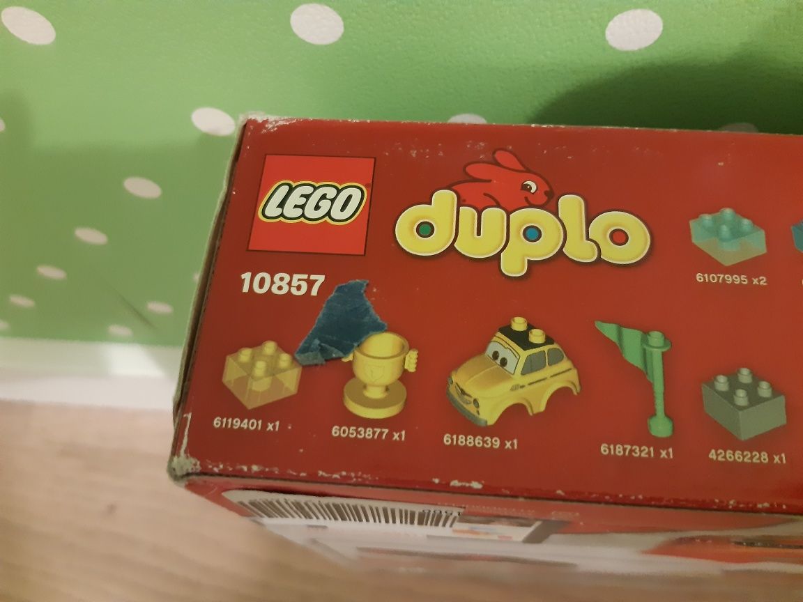 Lego Duplo 10857 Auta Wyścig o Złoty Tłok