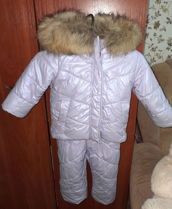 Зимовий комбінезон "Glamour kids"  86-92