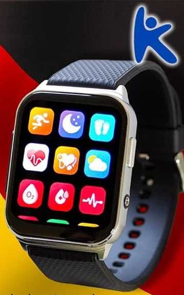 Smartwatch KNAUERMANN Pro 2 Plus Czujnik OSRAM EKG HRV Ciśnienie Krwi