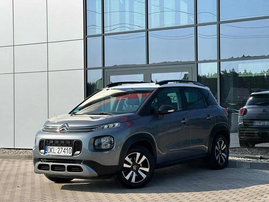 Citroën C3 Aircross 1-rej.2019! 1-Ręka SalonPL Czujniki Tempomat Navi Hak GWARANCJA Serwis