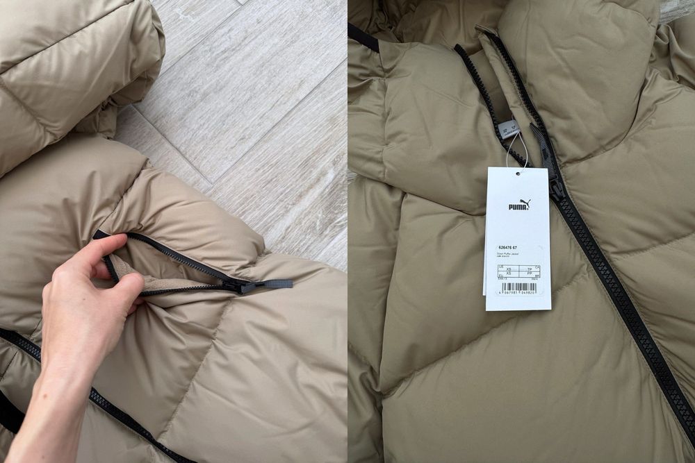 США! Теплі зимові жіночі пуховики Puma Down Puffer Оригінал! XS-M
