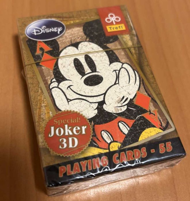 Гральні карти колекційні ретро Mickey Mouse, Winnie the Pooh Disney