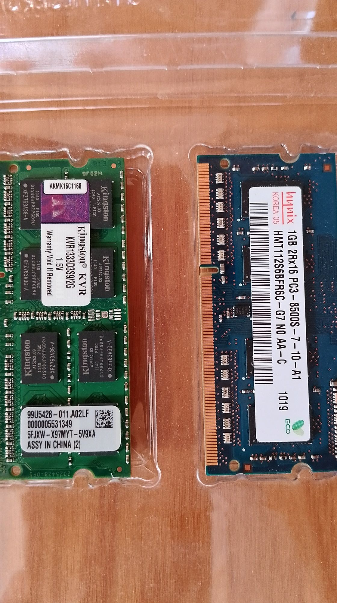 Pamięć RAM 2x1 gb