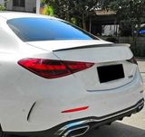 Spoiler Lotka Dokładka Mercedes C W206 CZARNY POŁYSK / CARBON
