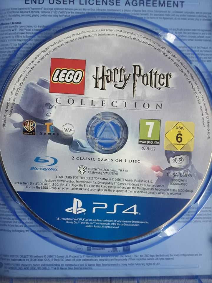 Gra LEGO Harry Potter Kolekcja PS4/PS5 Playstation Lata 1-7 2 Graczy