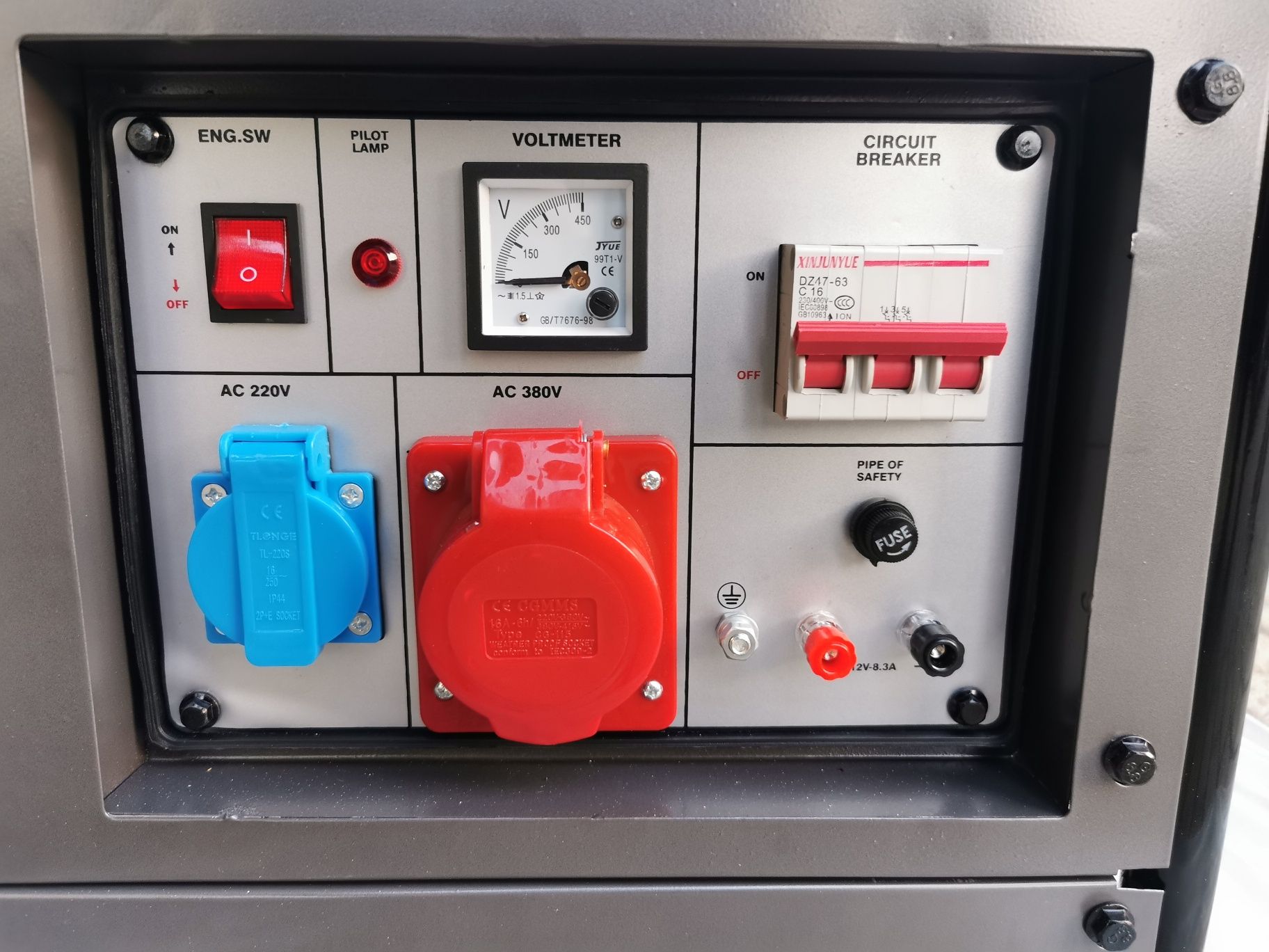 Agregat / Generator prądu 6,7 kW Wengerberg WG-BG 331