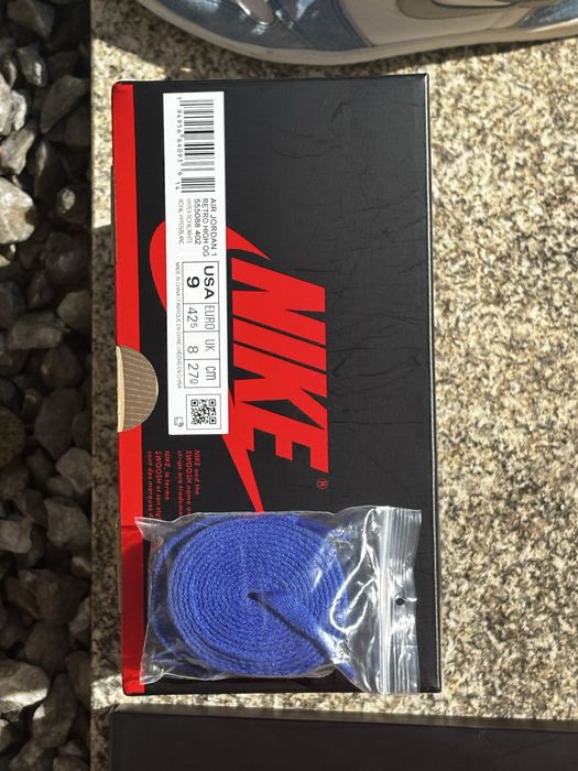 Nike air jordan 1 hyper royal size 42,5