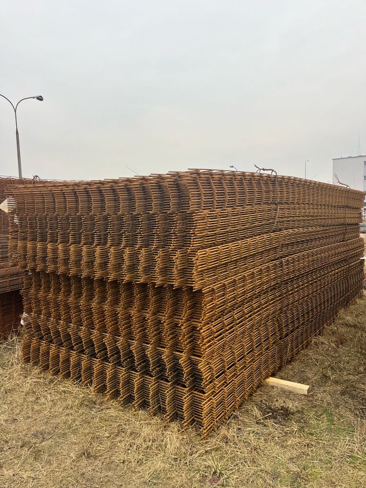 Siatki zbrojeniowe fi6 fi8 fi10 fi12 5m/2,15 oczko15 i inne