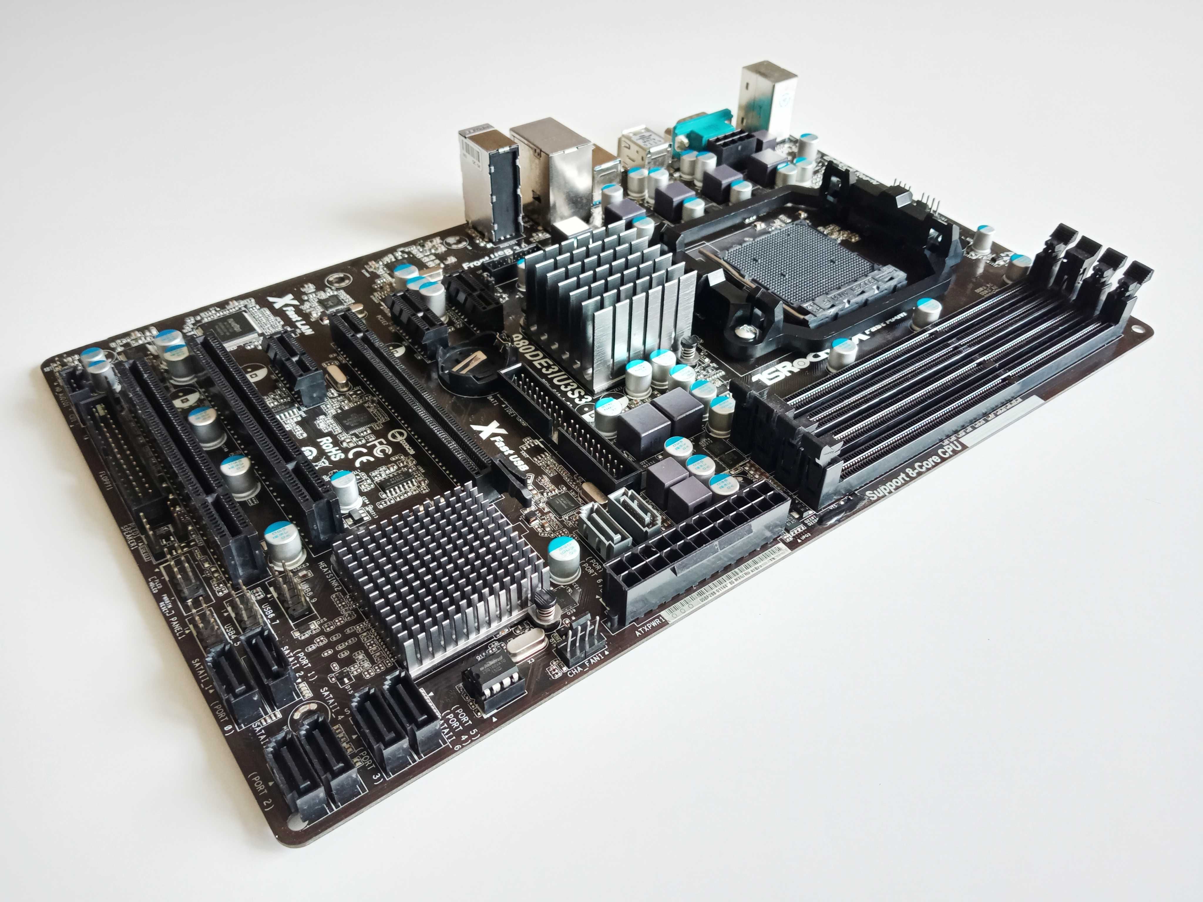Płyta główna ASRock 980DE3/U3S3, PCIe 2.0, DDR3, USB 3.0, SATA III