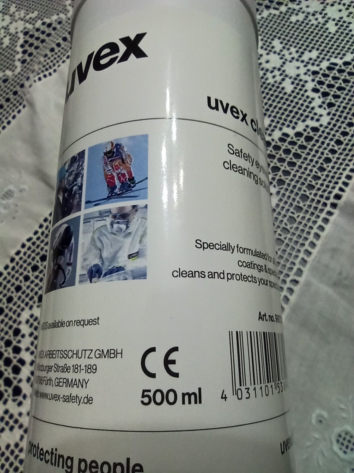 Spray de limpeza de óculos Uvex (Novo)