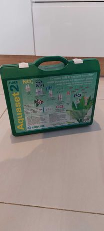 Zielona walizka zoolek/ testy wody