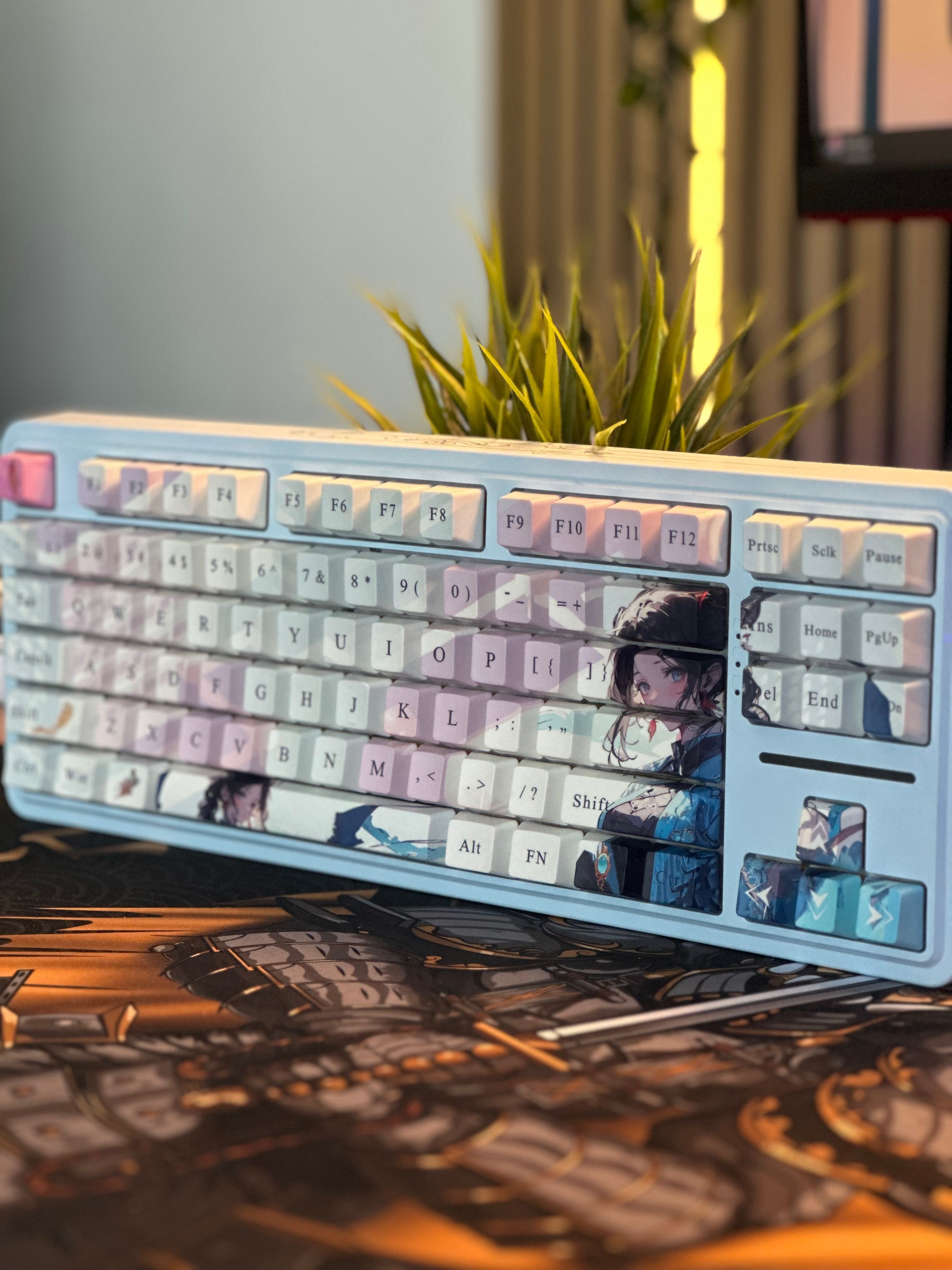 Teclado wireless anime