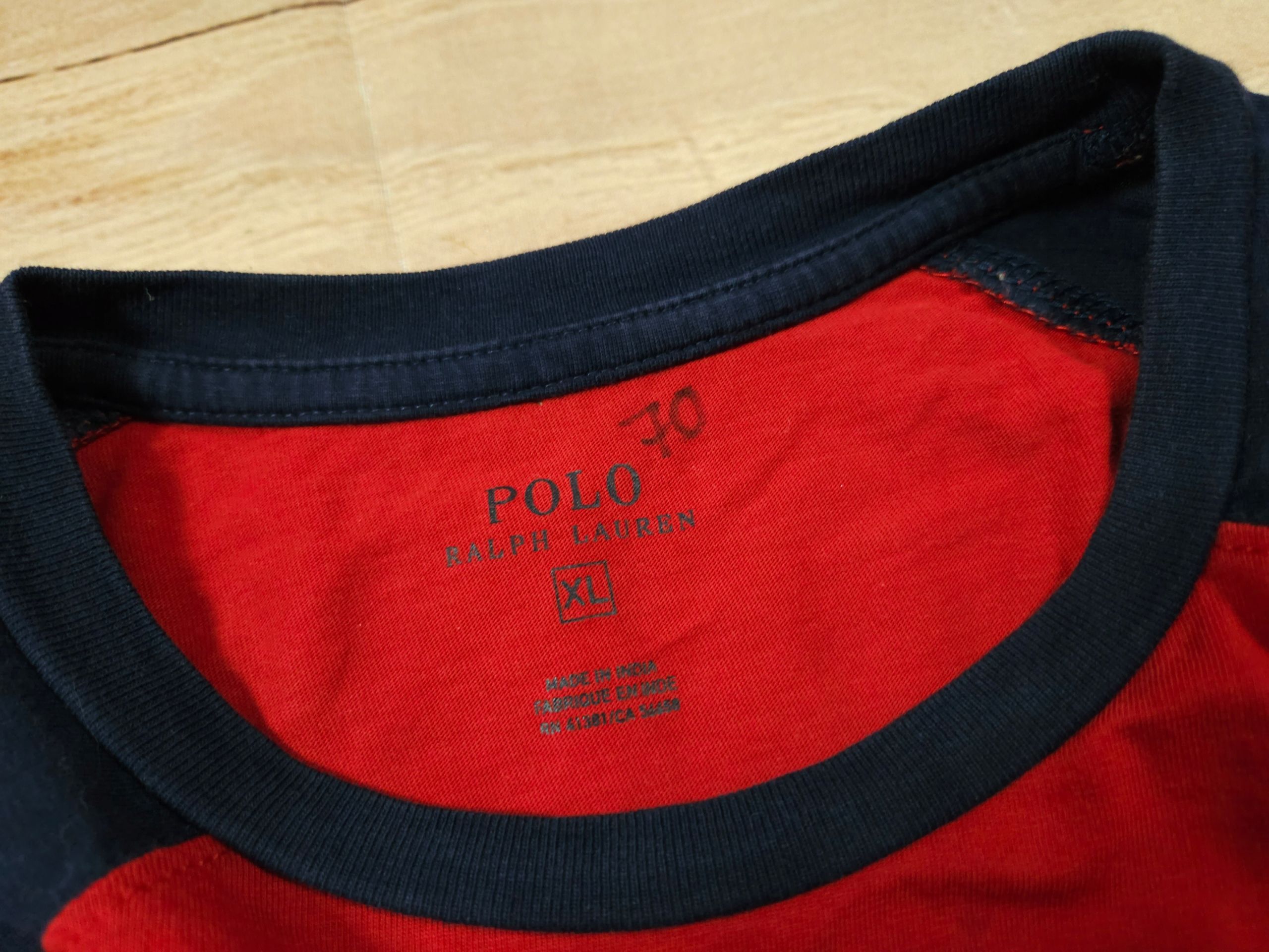 POLO RALPH LAUREN Koszulka Longsleeve Logowana r. S/M