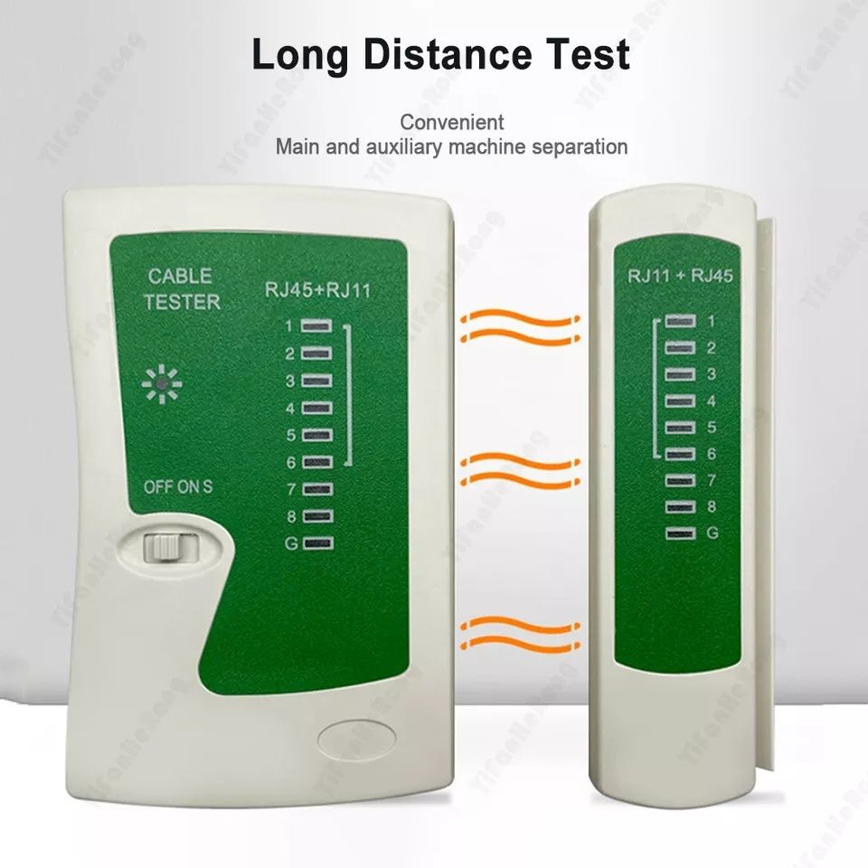 Testador Cabo Rede RJ45 RJ11 Cat5 Cat6