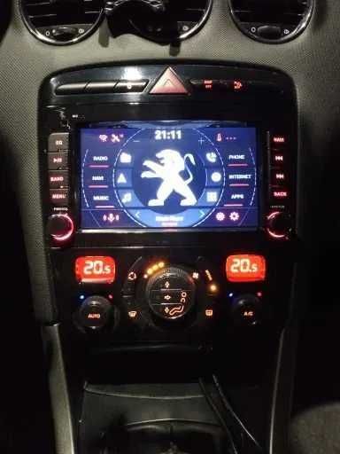 Radio 2din Android 10 Peugeot 408 308 gps wifi PROM