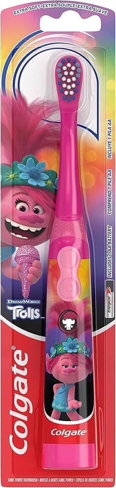 Colgate Детская электрическая зубная щетка Trolls Тролли