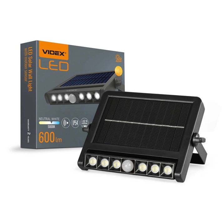 Світильник автономний настіний ip54 Videx сенсорный