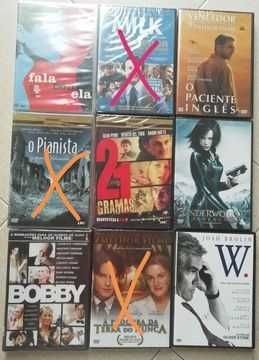 DVD’s - vários filmes e temas
