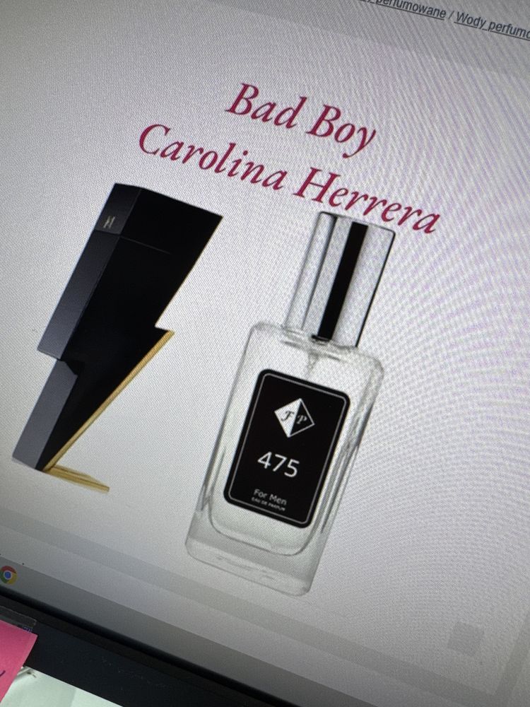 Bad Boy Francuskie perfumy 475