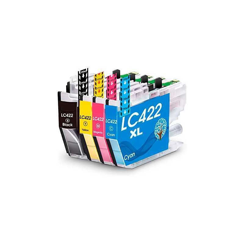 Brother Pack LC-422XL Tinteiros Compativeis