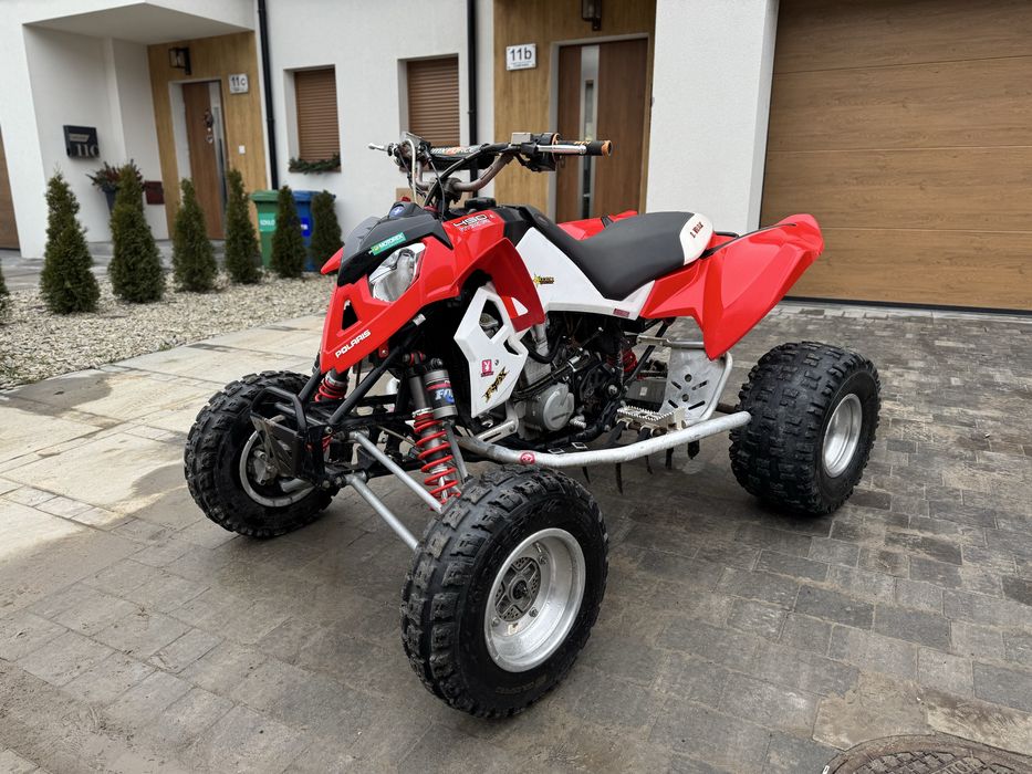 Polaris Outlaw 450 MXR Homologacja L7e Yoshimura