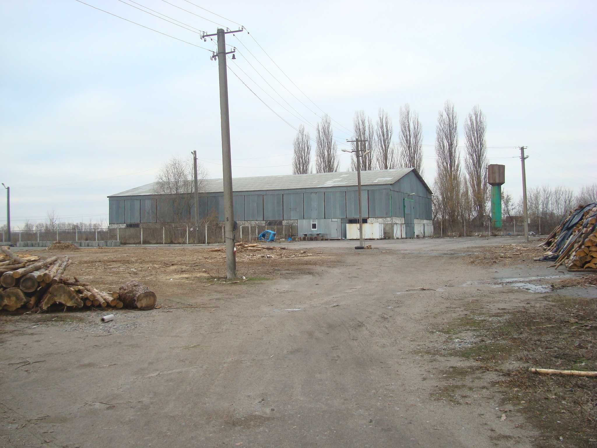 Продається Ангар в Васильківському районі   з ділянкой 6 га