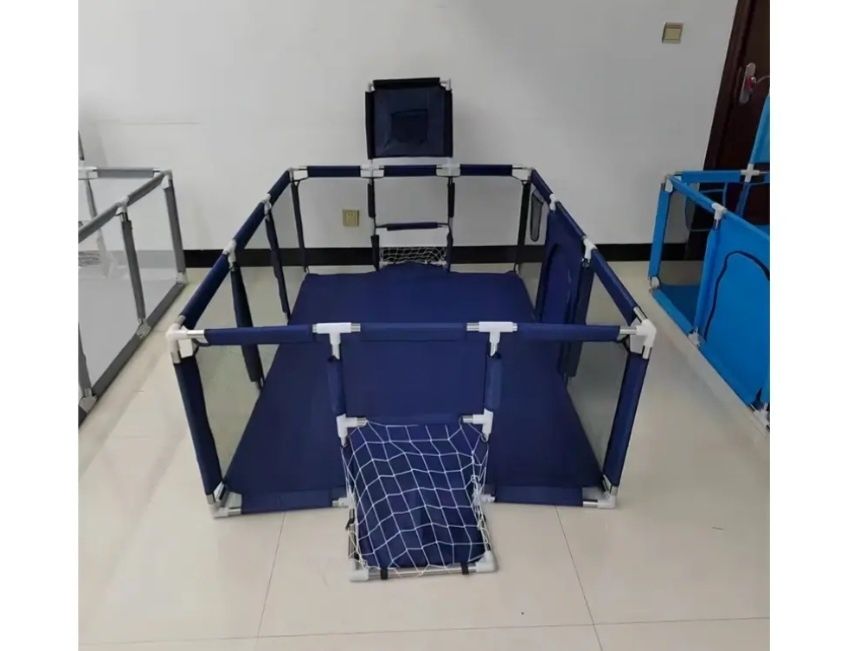 Дитячий манеж-ігрова зона 180×120 см з м'яким дном