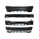 диффузор заднего бампера mercedes w167 w205 w166 c217 gls gle мерседес