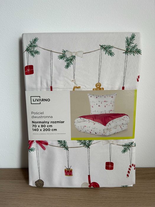 NOWA pościel świąteczna Livarno home 140x200 cm