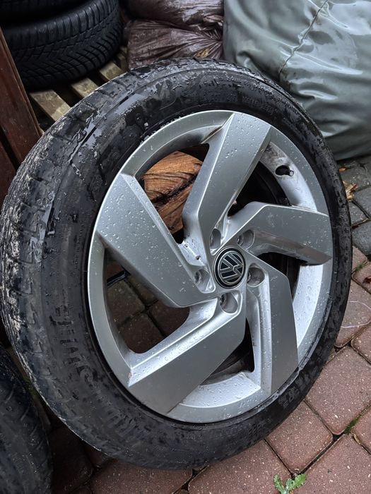 Koła letnie felgi 17 cali 17 5x112 Golf VW 8 gtd gti oryginał
