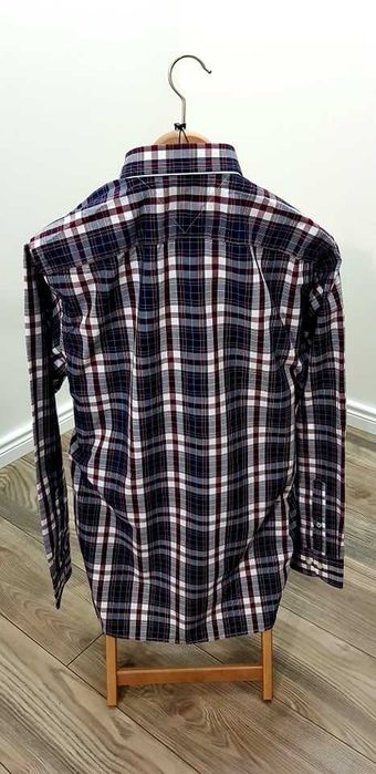 TOMMY HILFIGER koszula długi rękaw, w kratkę, rozmiar M, L, XL, XXL