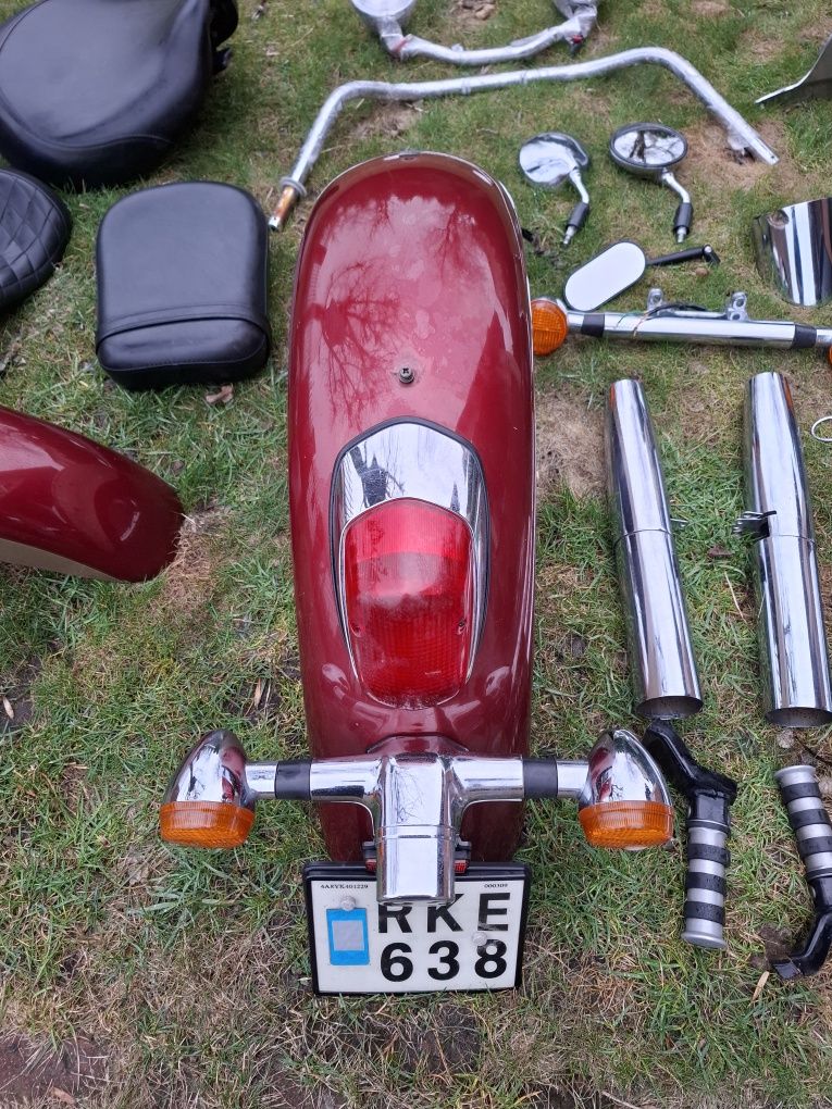 Części Honda shadow C2, 750 cm3, 2000 rok.