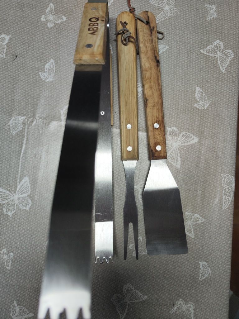 Conjunto de 3 peças para barbecue