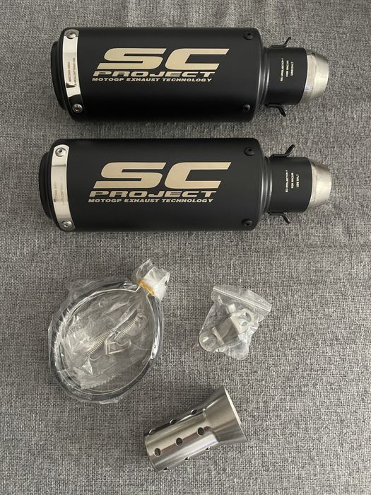 Końcówka sportowa wydech motocyklowy akrapovic scproject