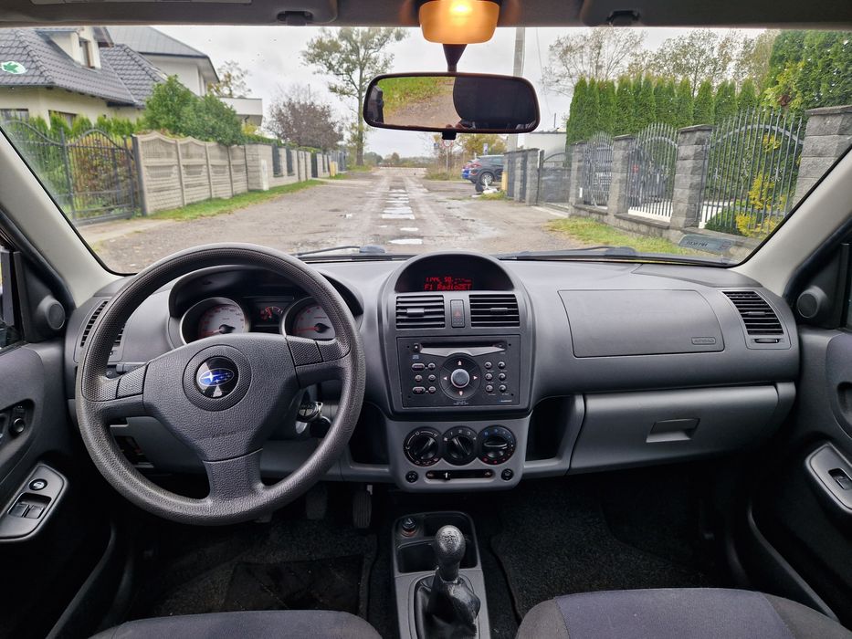 Subaru g3x Justy 4x4 Długie opłaty, 18 lat w jednych rekach