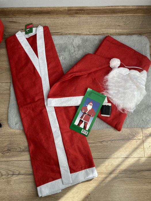 Strój Świętego Mikołaja przebranie mikołajki uniwersalny